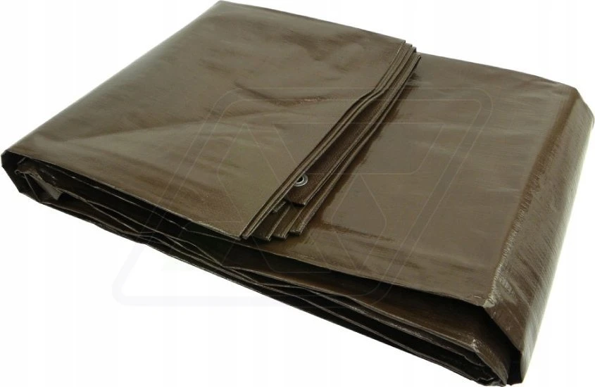 Geko brezentas Brezentas 6x12m ypač storas/rudas 200G (1)