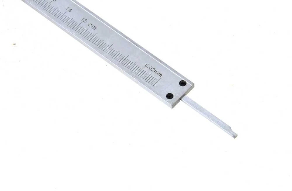 Geko Caliper 150mmx0.02 GEKO, automatinis blokavimas/medinis/ (50)