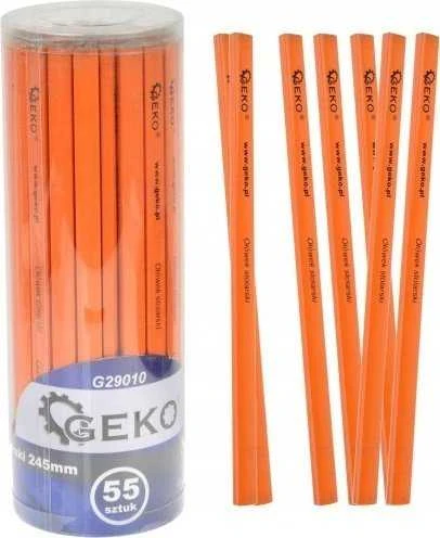 Geko Dailidės pieštukas 245 mm HB (55 vnt. tūbelėje/550)