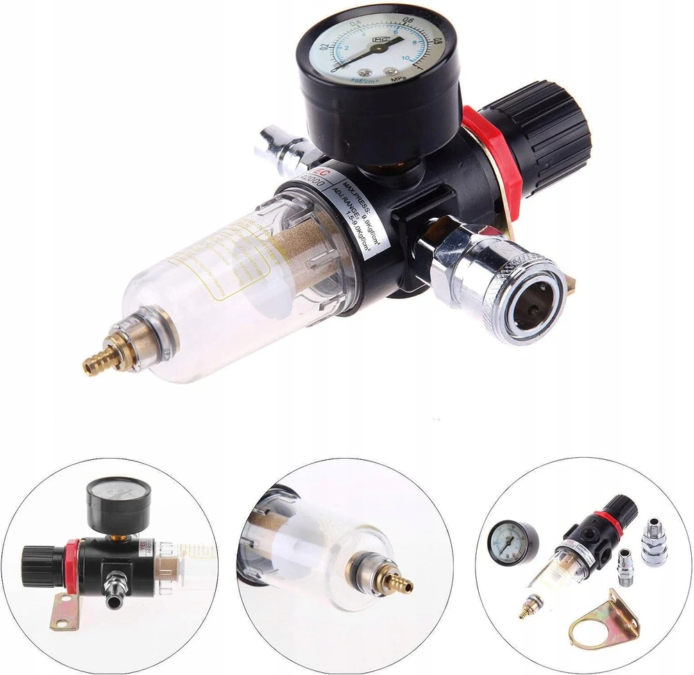 Geko Oro drėgmės šalintuvas su oro filtru + reduktorius 1/4'' (100)