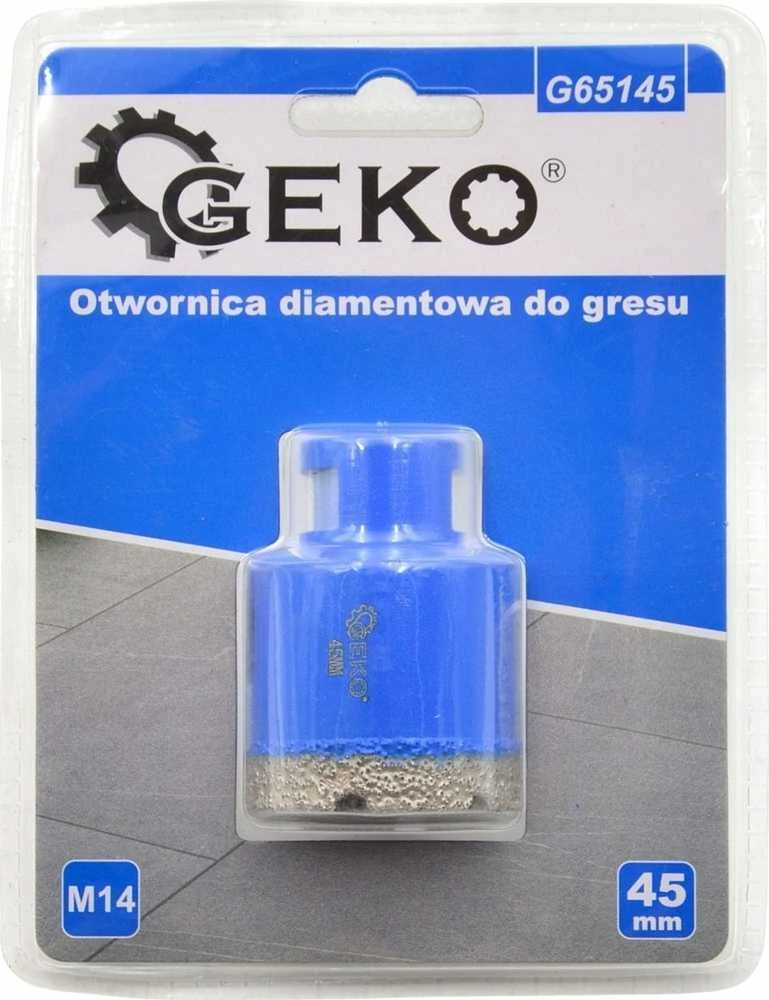 Grąžtas Geko deimantinis pjūklas akmens masės dirbiniams 45 mm M14 (25/50)