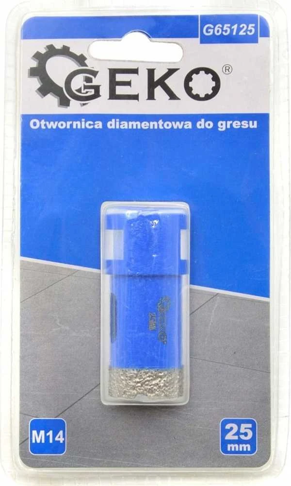 Grąžtas Geko deimantinis pjūklas akmens masės dirbiniams 25 mm M14 (50 vnt.)