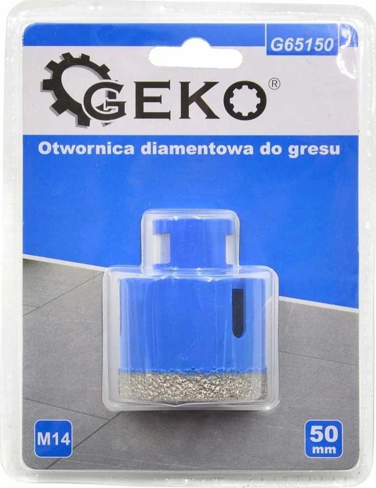 Grąžtas Geko deimantinis pjūklas akmens masės dirbiniams 50 mm M14 (25/50)