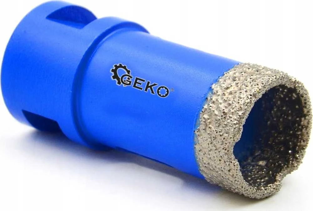 Grąžtas Geko Deimantinis skylių pjūklas akmens masės dirbiniams 18mm M14 (50)
