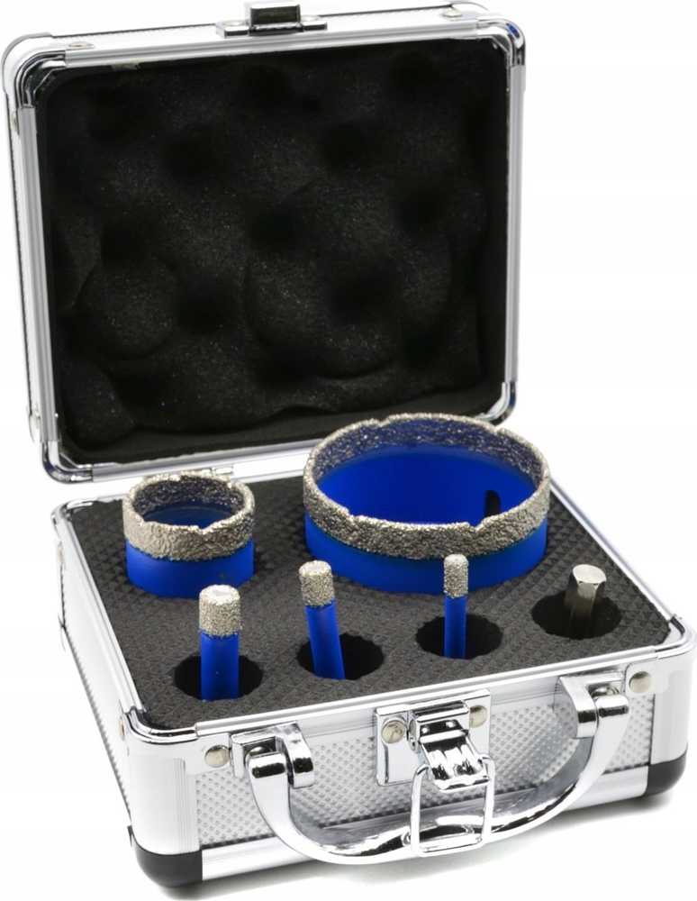 Geko Deimantinių skylių pjūklų rinkinys 6-68 mm, 6 vnt. (10)
