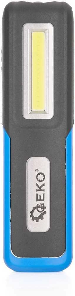 Geko Dirbtuvių lempa 3W+3W LED COB 1200mAh su laikikliu ir magnetu (48)