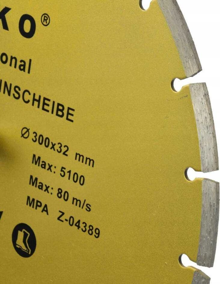 Geko Diskinis pjūklas diam.300x8x32mm segmentinis PROFI (10)