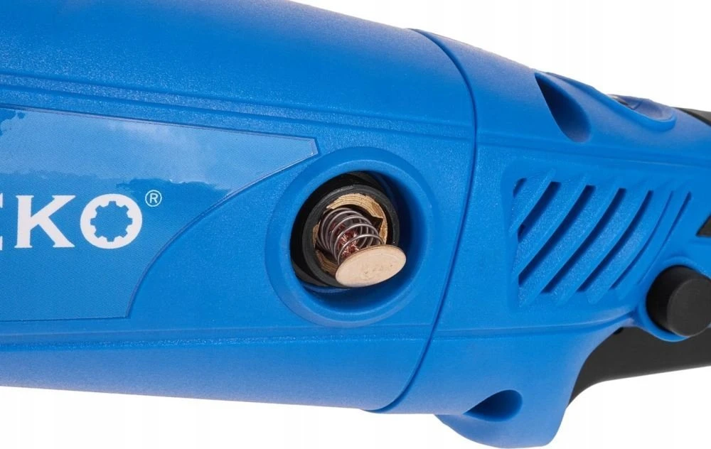 Geko DUAL ACTION automobilių poliruoklis su reguliuojamu 150 mm PREMIUM + 4 kempinių rinkinys (4)