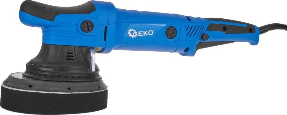 Geko DUAL ACTION automobilių poliruoklis su reguliuojamu 150 mm PREMIUM + 4 kempinių rinkinys (4)