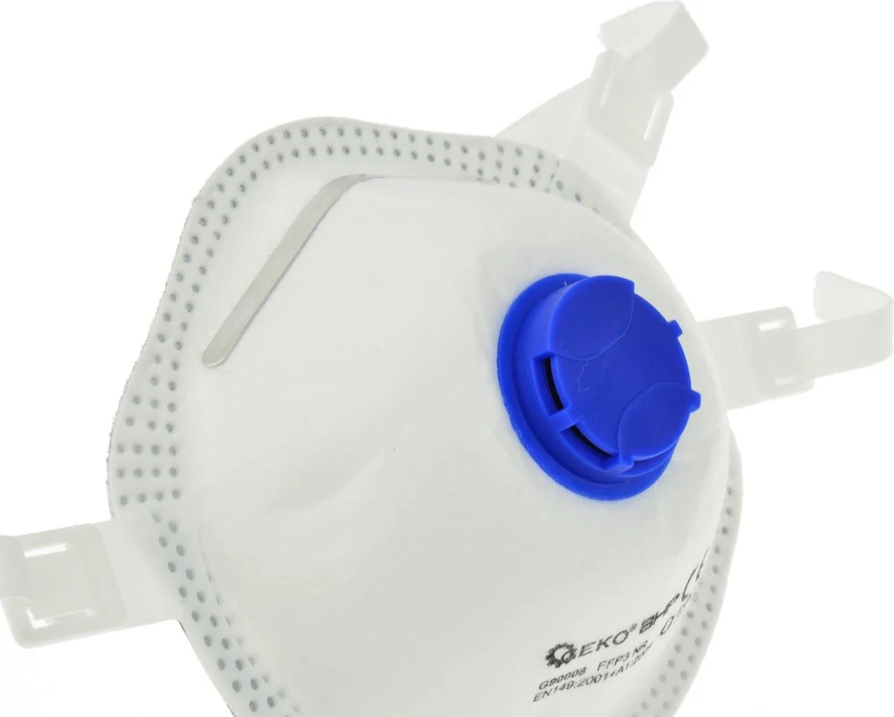 Respiratorius su vožtuvu FFP3 GEKO G90008
