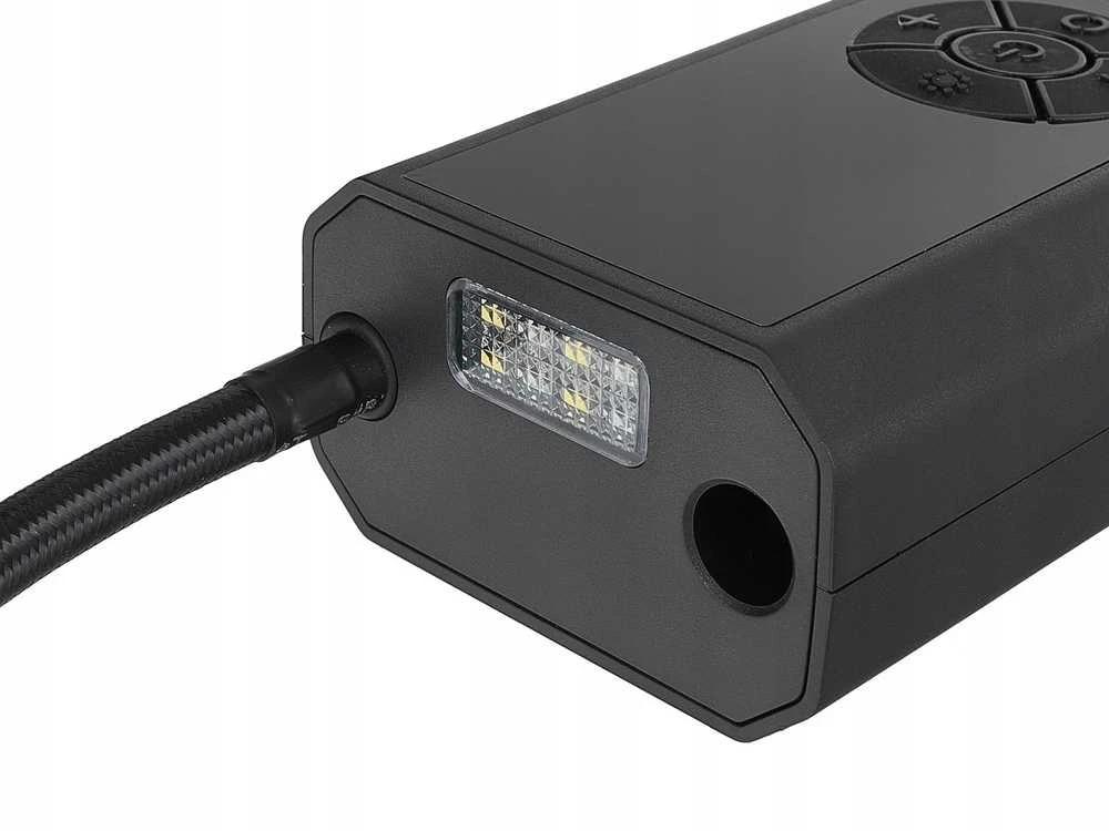kompresorius automobilinis Geko kompresorius rowerowy/automobilinis 4000mAh 84W (30)