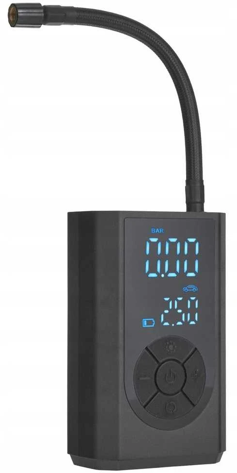 kompresorius automobilinis Geko kompresorius rowerowy/automobilinis 4000mAh 84W (30)