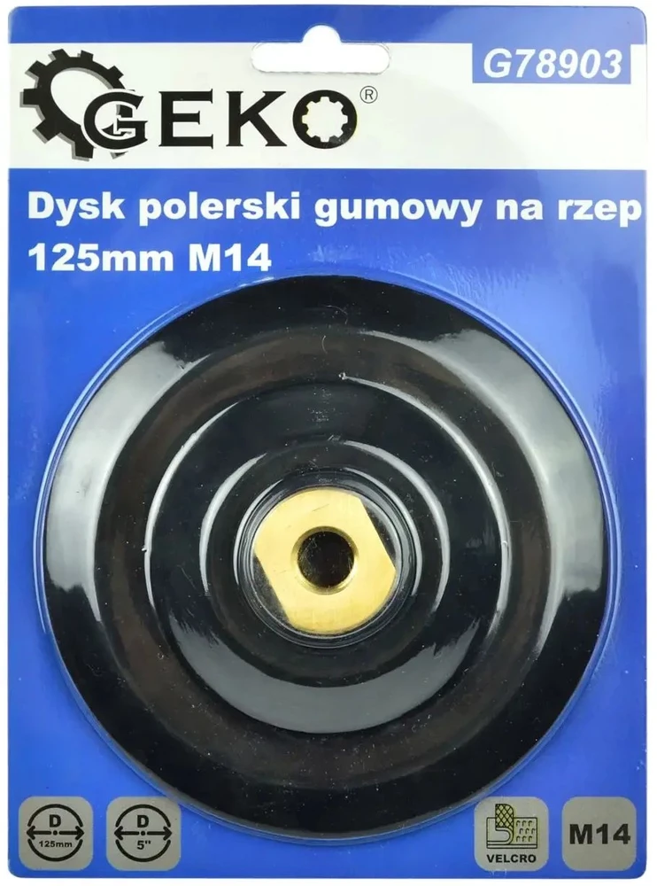 Geko Adapteris M14 125mm deimantiniams poliravimo diskams