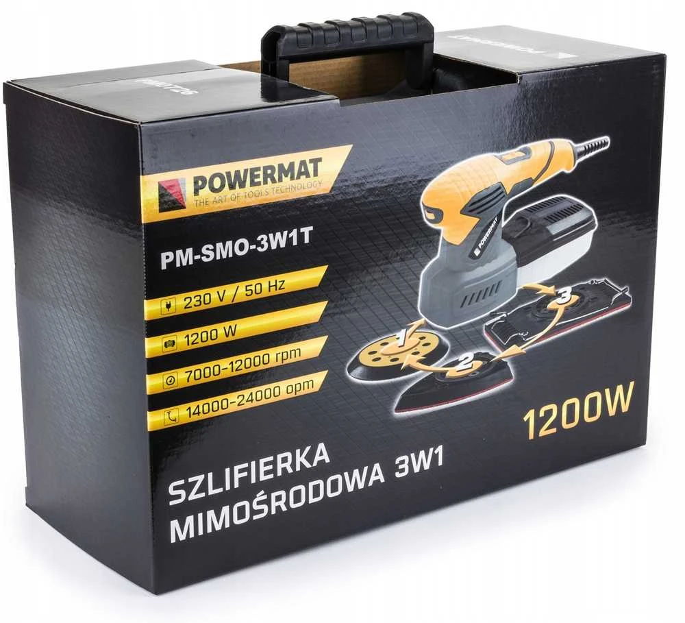 Geko Sander atsitiktinis orbitinis šlifuoklis ekscentrinis 125 mm 300 W (8)