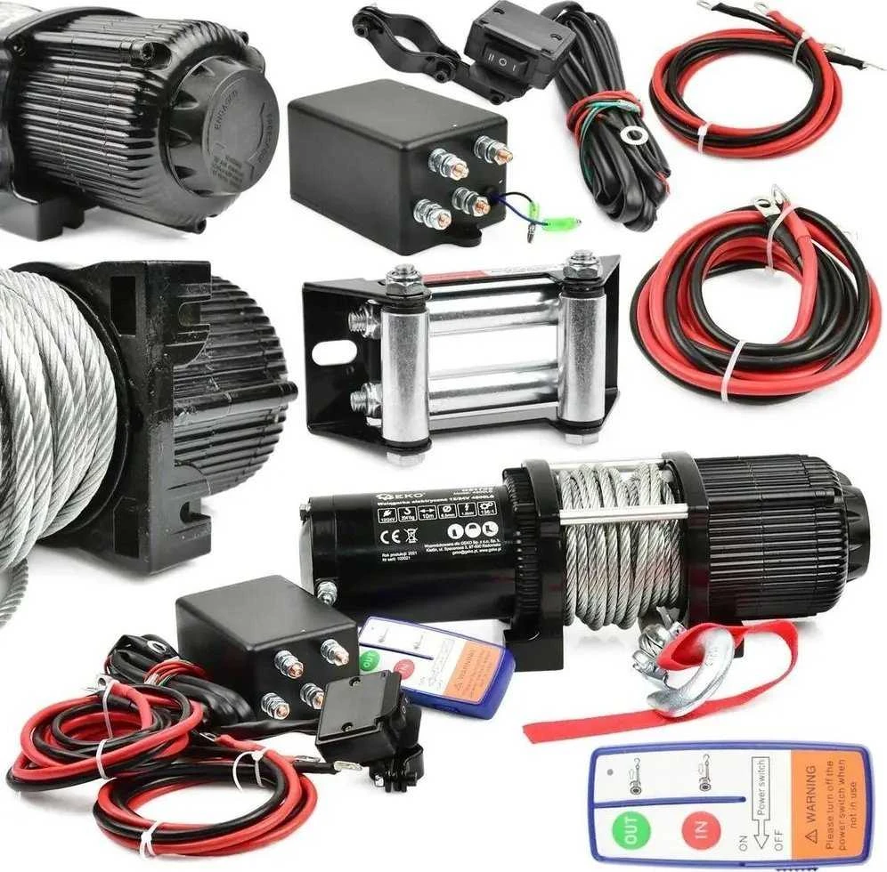 Geko Elektrinė gervė 12 V 4500 svarų (2)