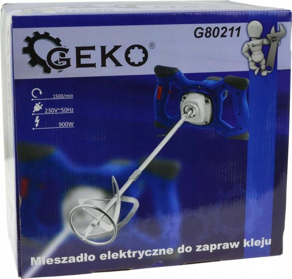 Geko Elektrinis klijų maišyklės 900 W (4)