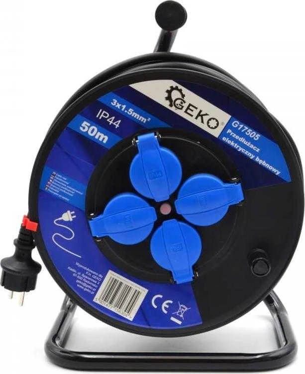 Geko ELEKTROS pratęsimo kabelis 3X1.5MM2 50M IP44 (1) G17505 GEKO