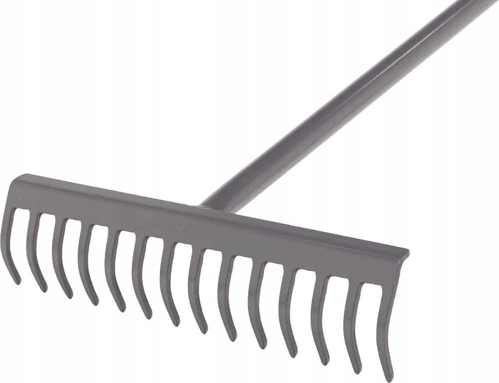 Geko Ergo grėblys su 14 dantų metaliniu velenu