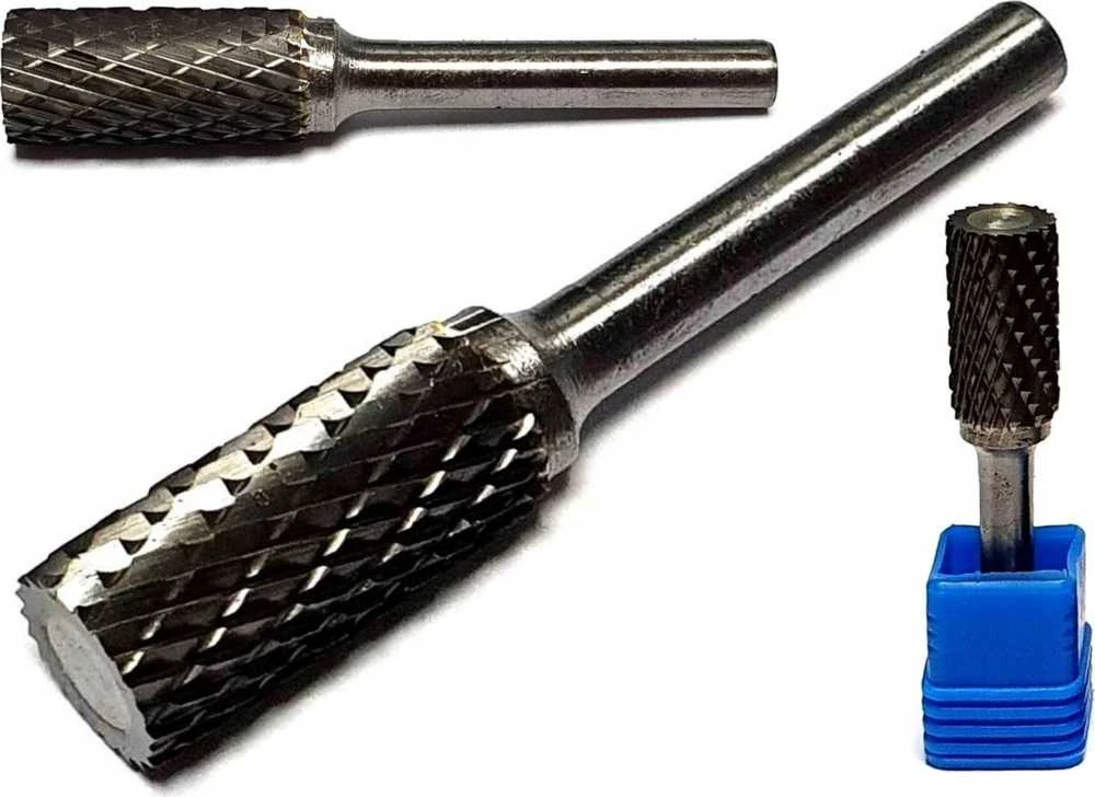 Geko Frezė metalui Kietlydinė Cilindrinė 12x25mm Kotas 6mm
