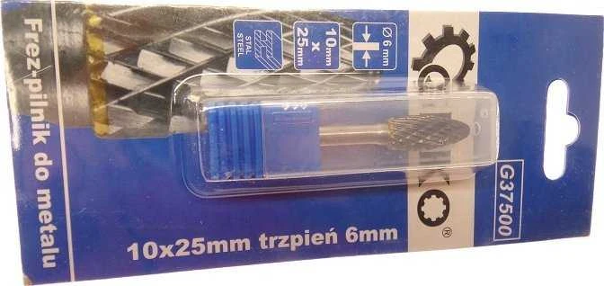GEKO Cilindrinė metalo freza 10x25mm