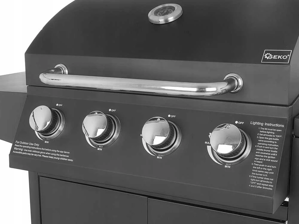 Geko G80516 Dujinė sodo kepsninė 14,5 kW 41,5 cm x 59 cm