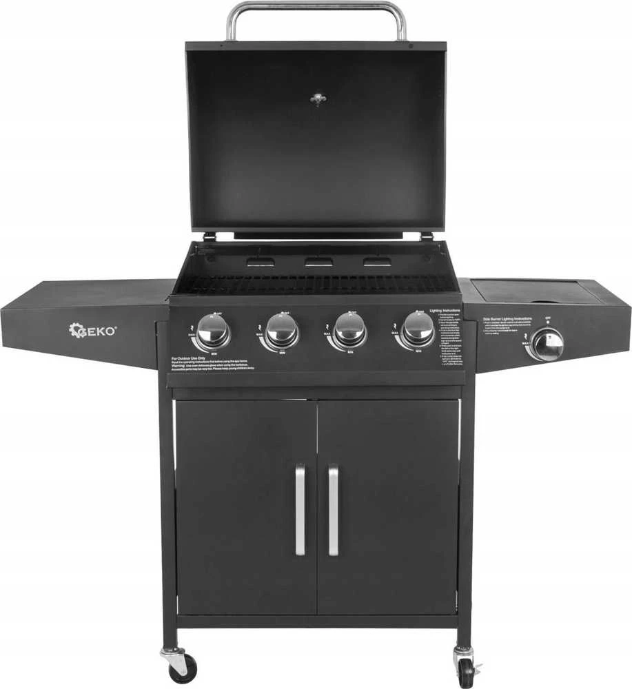 Geko G80516 Dujinė sodo kepsninė 14,5 kW 41,5 cm x 59 cm