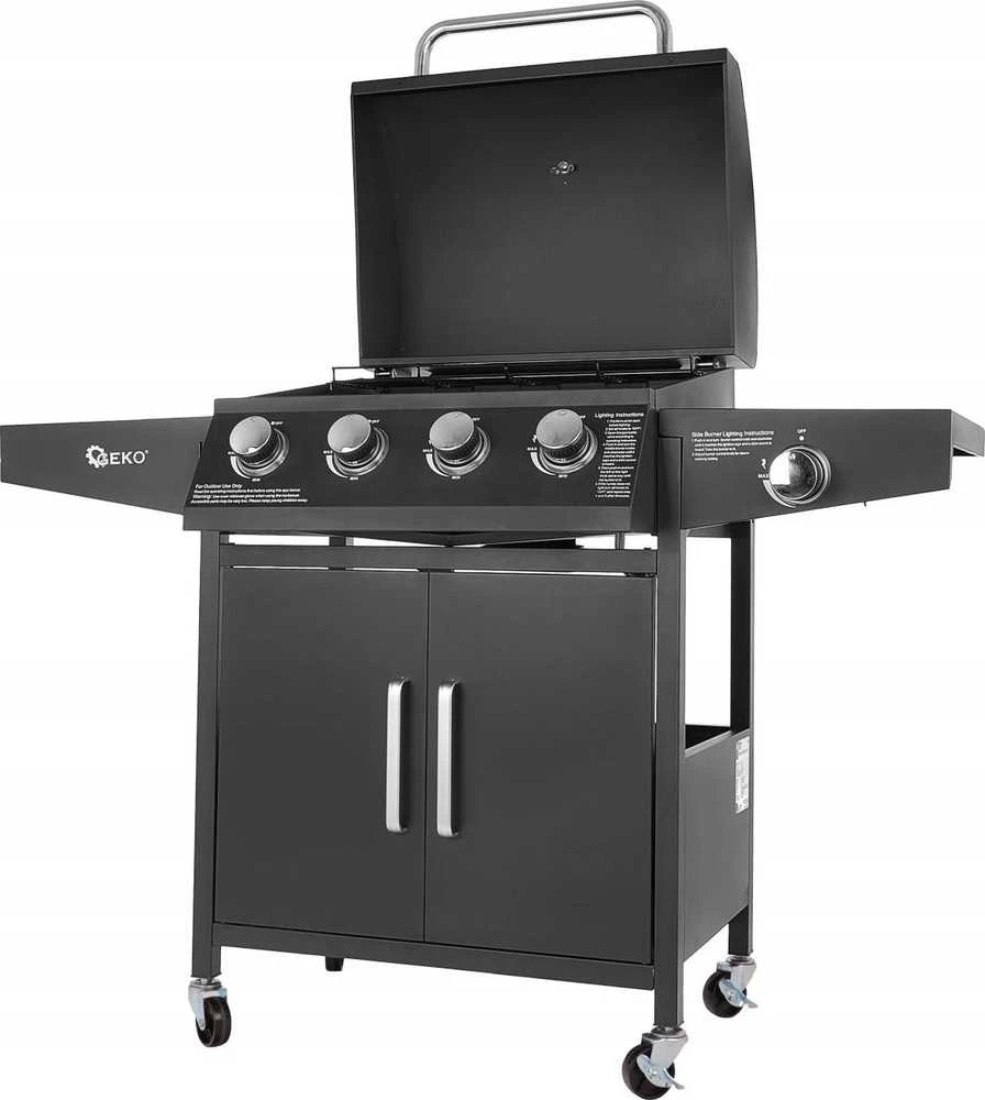 Geko G80516 Dujinė sodo kepsninė 14,5 kW 41,5 cm x 59 cm