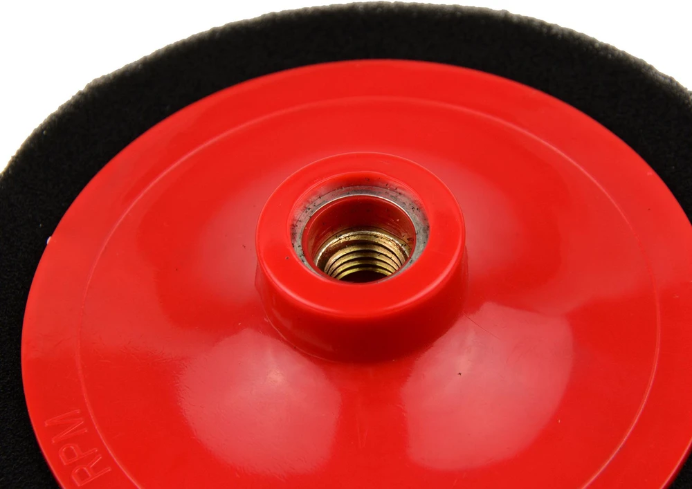 Geko Gąbka polerska juoda 150mm x 45mm M14 (minkšta) (100)