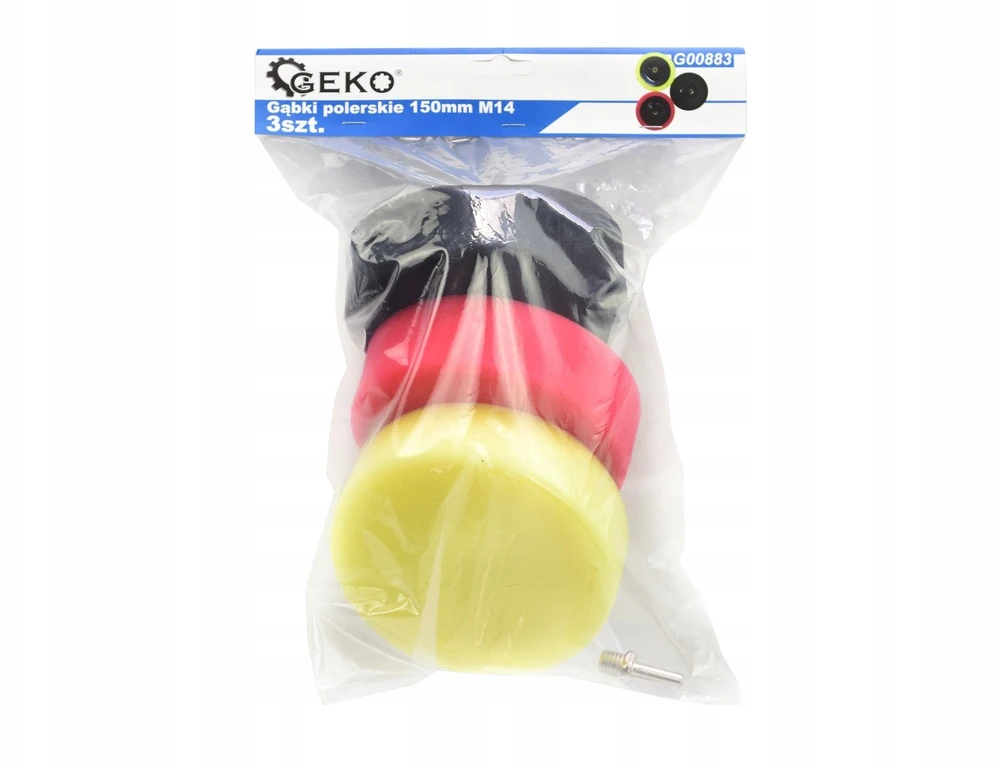 GEKO Poliravimo tvirtinimo komplektas 150 mm M14 3 vnt