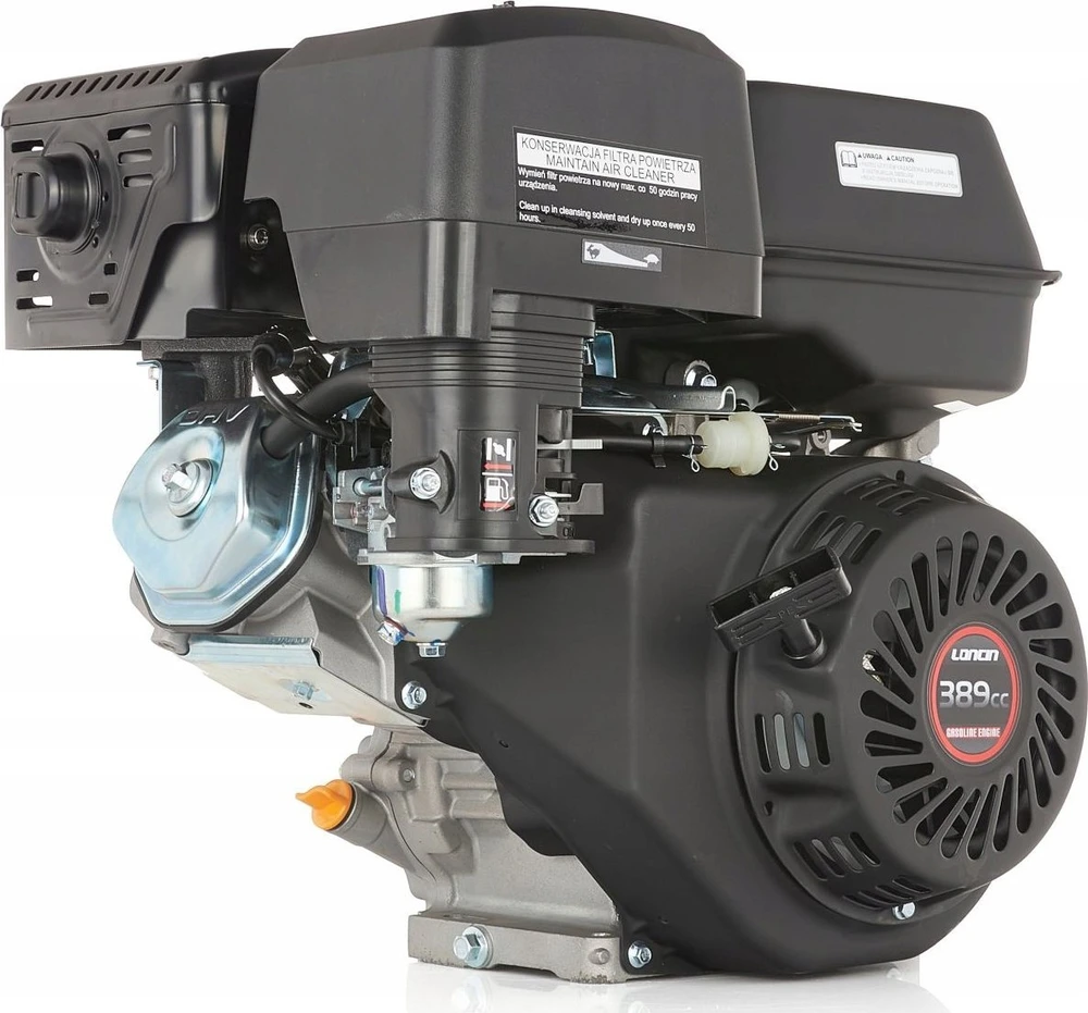Geko Generatorius 13 AG Loncin G390F 25 mm vidaus degimo variklis (rankinis užvedimas) (1)