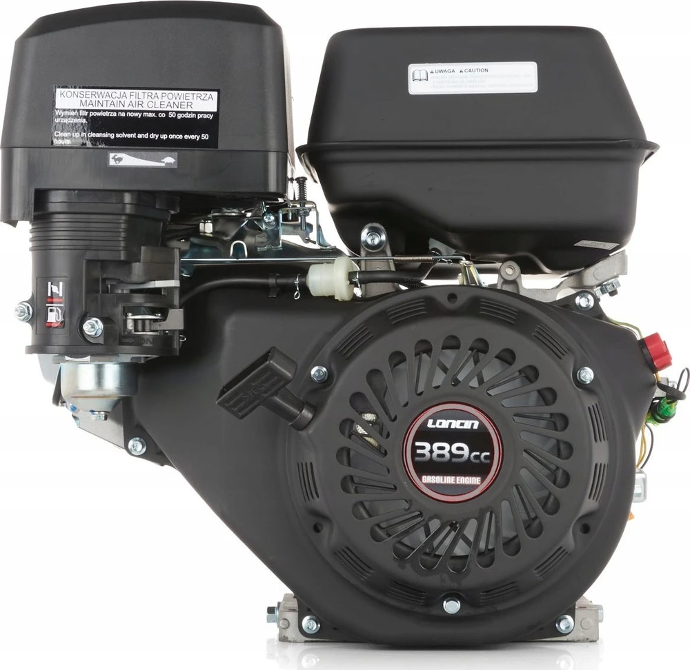 Geko Generatorius 13 AG Loncin G390F 25 mm vidaus degimo variklis (rankinis užvedimas) (1)
