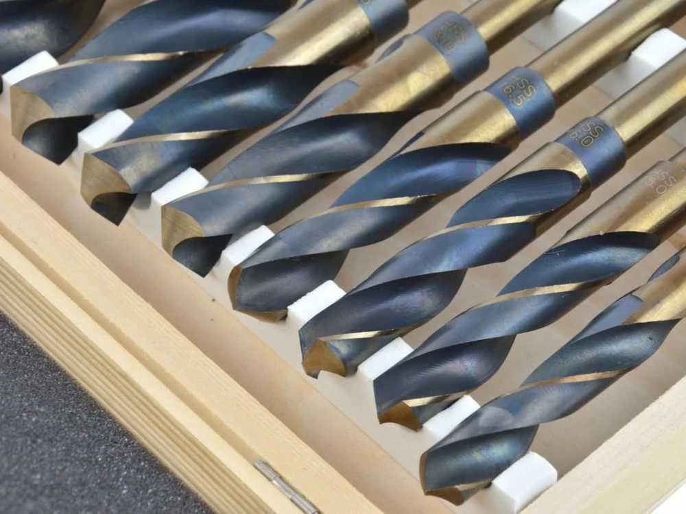 Geko grąžtų rinkinys 8 vnt. METALO IR MEDIENOS GRĄŽTAS HSS(10) G38115 GEKO
