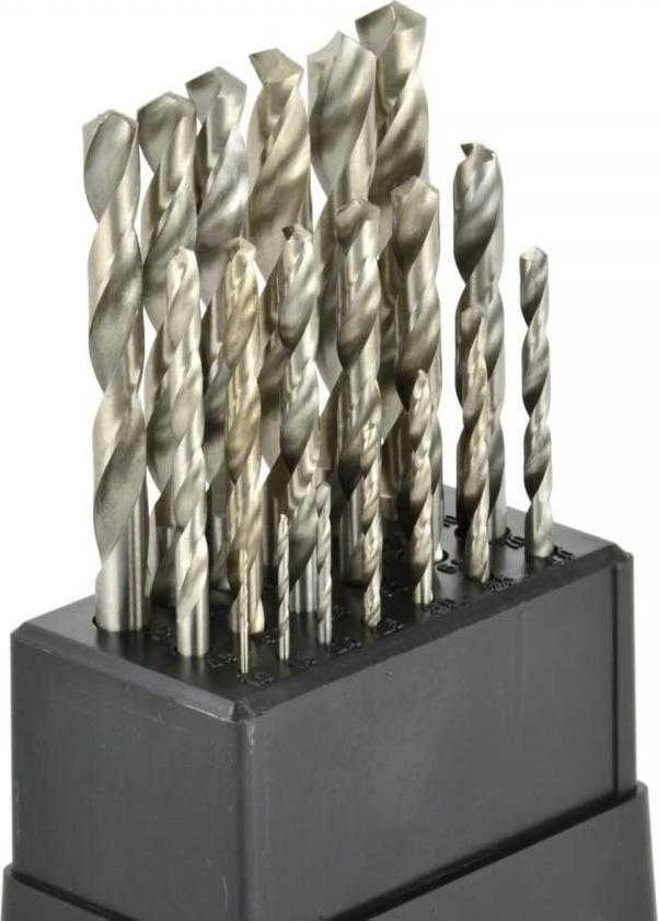 Grąžtas Wiertło Geko KPL.grąžtų SREBRNYCH DO MET.1-10MM/19SZT(5/50) G38214 GEKO