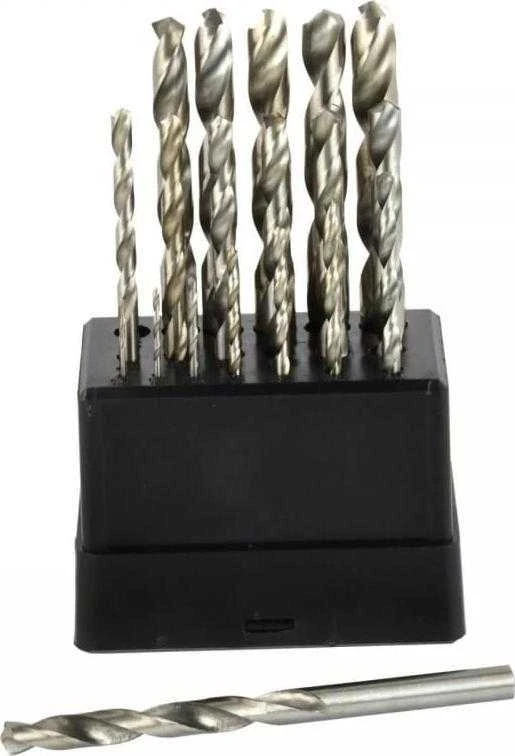 Grąžtas Wiertło Geko KPL.grąžtų SREBRNYCH DO MET.1-10MM/19SZT(5/50) G38214 GEKO