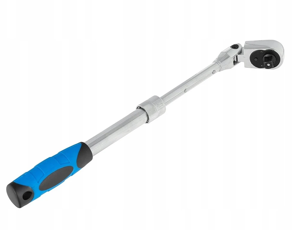 Geko Lankstomas teleskopinis reketas 3/8'' 285-375mm 72T CrV (30)