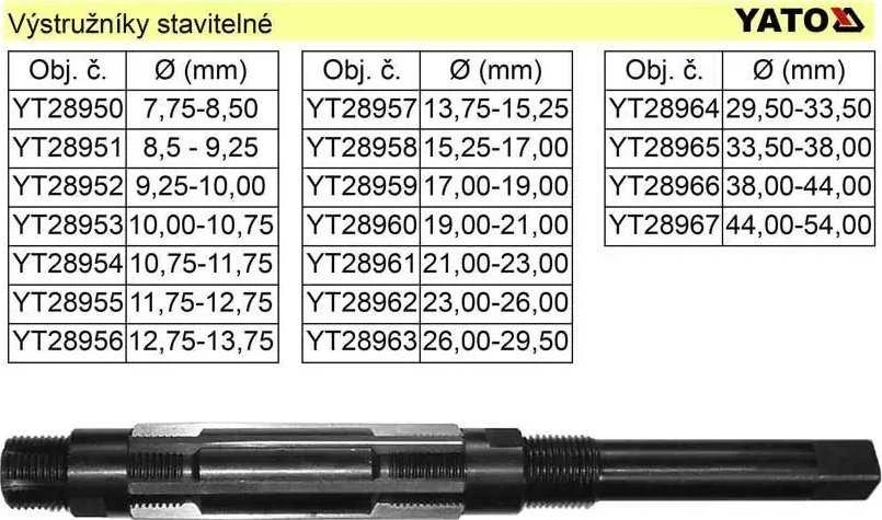 Geko HSS reguliuojamas gręžtuvas 17-19 mm (100)