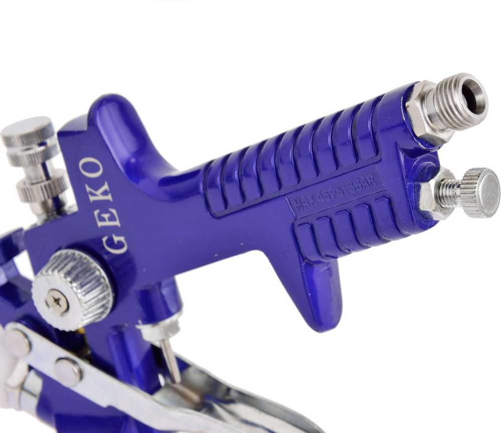 Geko HVLP 1,4 mm dažų pistoletas + reduktorius (20)