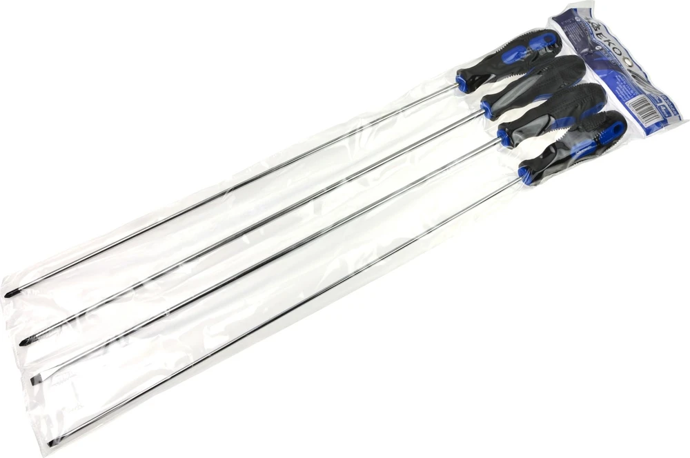 Geko Ilgų atsuktuvų rinkinys 450 mm 4 vnt. (20)