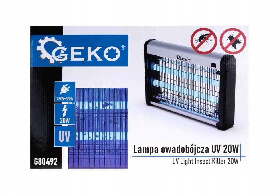 Geko Vabzdžius naikinanti UV lempa 20W (10)