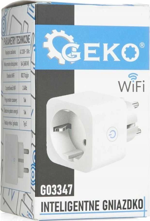 Geko išmanusis WiFi lizdas 16A (100)