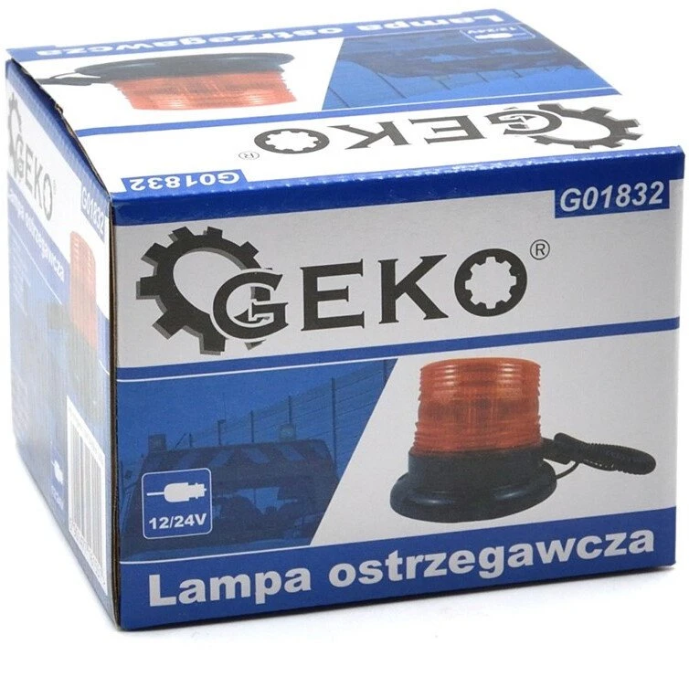Geko įspėjamoji lemputė 12/24V 130X100MM (50) G01832 GEKO
