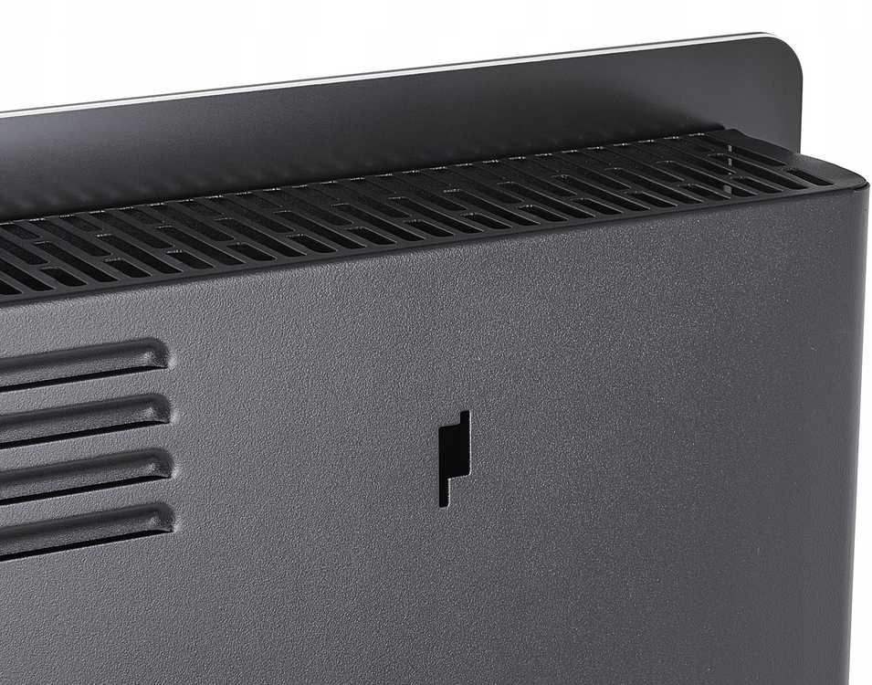 Šildytuvas Geko Šildytuvas konwektorowy stiklinis juoda su LCD, pultu sterowania i WiFi 2500W (1)