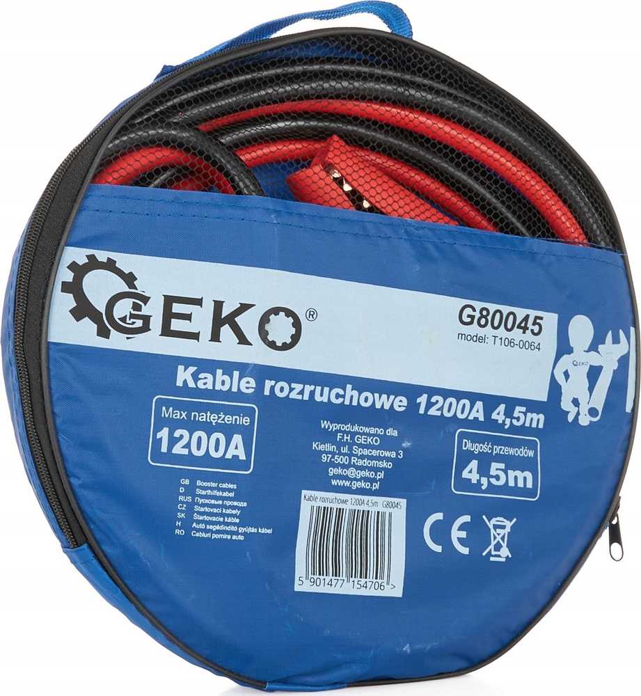 Geko Užvedimo laidai G80045 GEKO