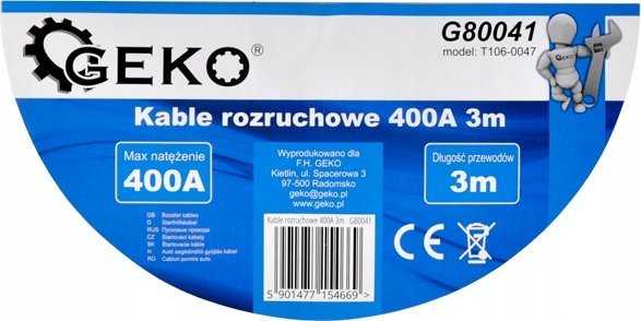 Geko Užvedimo laidai G80045 GEKO