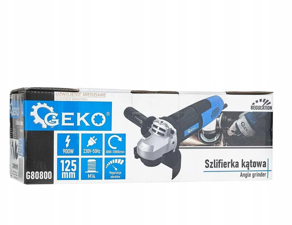 Šlifuoklis Geko Kampinis šlifuoklis 125mm 900W reg. obrotów (6)
