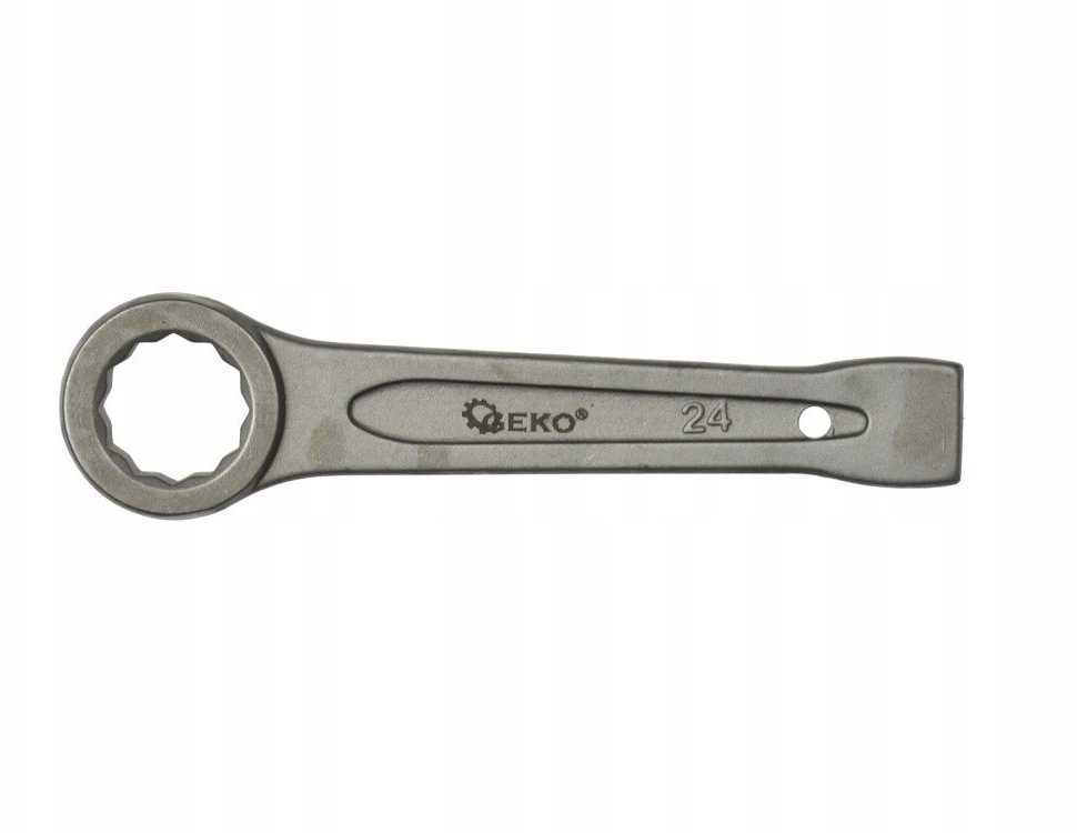 Geko Užtvarinis žiedinis raktas su smūginiu mechanizmu 24 mm (40)
