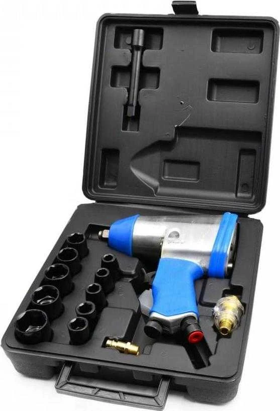 Geko KLUCZ pneumatinis UDAROWY Z NASADKAMI 1/2" (5) G03180 GEKO