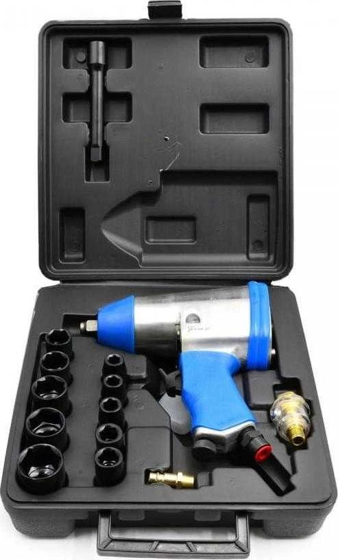 Geko KLUCZ pneumatinis UDAROWY Z NASADKAMI 1/2" (5) G03180 GEKO