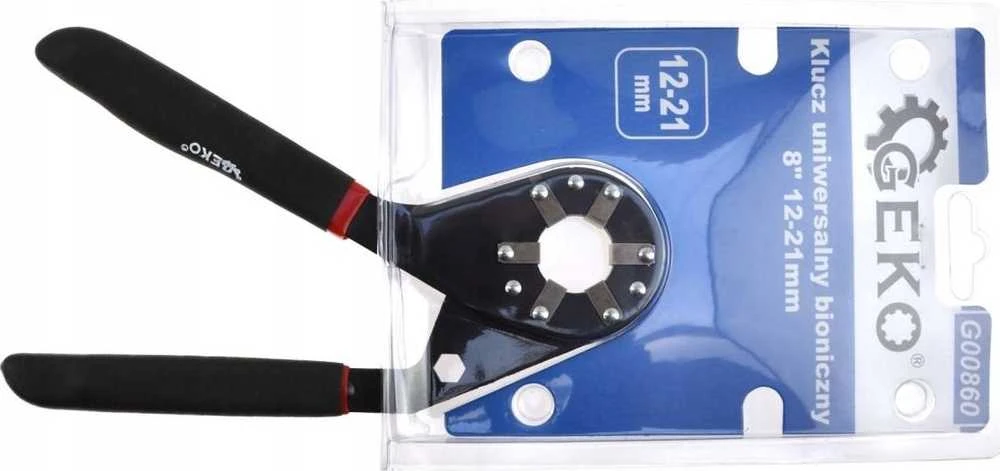 Geko universalus bioninis veržliaraktis 8" 12-21mm (50)