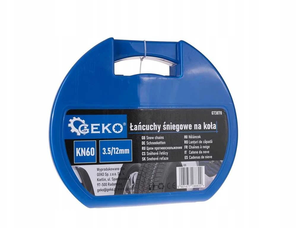 Geko Sniego grandinės ratams KN60 3.5/12mm (5)